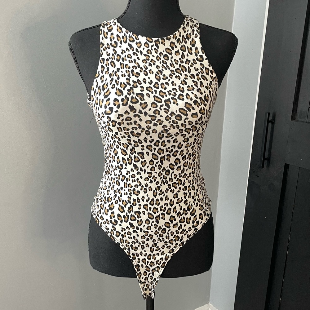 Gaze Animal Print Bodysuit